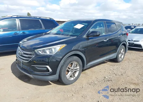 2017 Hyundai Santa Fe Sport 2.4L from USA, damaged, VIN 5XYZT3LB2HG391820